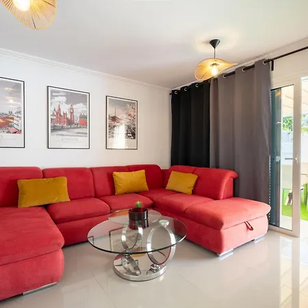 Aqua Garden - Spacious 3-bedroom With Terrace, Bbq & Pool Access In Costa Adeje (Tenerife)